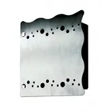 Haku Mobel  Sleutelkast RVS 22x24cm - Sleutelkluis - Sleutelbox - Sleutelrekje – Magneetsluiting