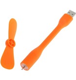 Merkloos Laptop Ventilator - Oranje - USB Ventilator Flexibel - USB Fan - Computer Ventilator - USB Ventilator Auto - USB Ventilator voor Laptop