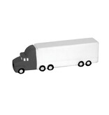 Banzaa Vrachtwagen Stressbal foam – Reduceren van Stress – Wit, Donkergrijs - 1 stuks