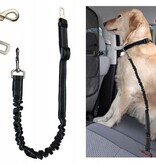 Dong da Autogordel Hond - Riem - Verstelbaar 60 tot 80 cm - Zwart