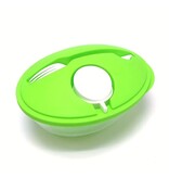 Banzaa Lunch box - Salade box - Slabak met vork en sausbakje - Salade to go - 1 liter - Groen