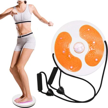 Verk Group Cardio twister disk - balance board twister disc Oranje