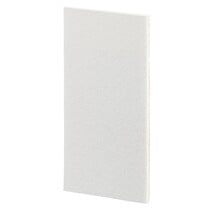 Suki meubelviltjes - 100 x 200 mm 5 stuks  - Anti kras vloerbescherming - Wit - Zelfklevend