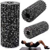 Massageroller Yoga massageroller met inzetstukken - Fitness roller - Fitness - Yoga - Zwart