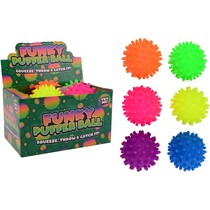 John Toy -  Puffer mine ball - Ø10cm - 1 stuks - Assorti