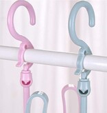 Merkloos 2 STUKS Huishoudelijke Plastic Schoenen Droogrek - Hanger Haak - Plank Organizer - Opbergrek
