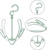 Merkloos 2 STUKS Huishoudelijke Plastic Schoenen Droogrek - Hanger Haak - Plank Organizer - Opbergrek