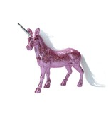 Werner VOß Glitter Eenhoorn Beeldje - Unicorn - Paard - Fantasy - 19 cm - Roze