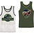 Jurassic World 2 pack Jongens onderhemden - Jurassic World - Grijs/Groen - Maat 122/128