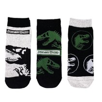 Jurassic World - 3 paar - sokken - maat 27-30