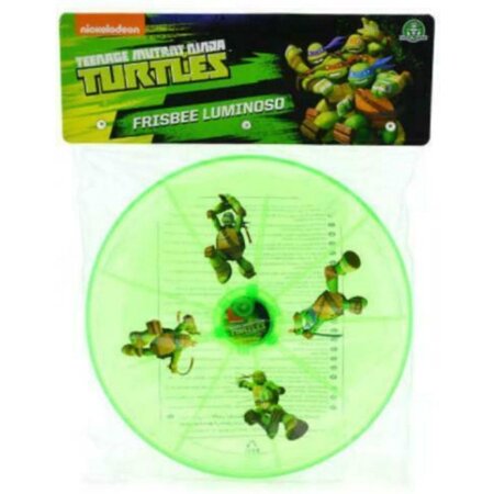 Giochi Preziosi Frisbee - TMNT frisbee - Frisbee kinderen - Led - Teenage Mutant Ninja Turtles - Buitenspeelgoed