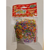 Loom Twister Loombandjes Neon Junior Rubber 300-delig