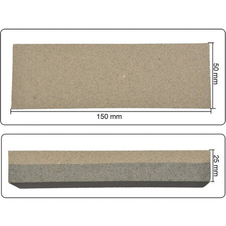 Benson Benson - Slijpsteen  - Wetsteen - 150 x 50 x 25 mm - Alumina