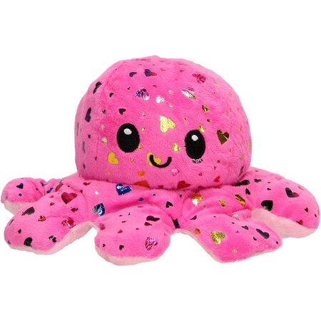 Merkloos Mood Octopus pluche Ø20cm (1 stuk) assorti