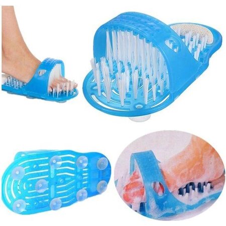 Easyfeet Voetmassage Slippers - Easy Feet Bad Slippers Met Eelt Scrub Puimsteen - Eeltverwijderaar Massage - Voetmassageapparaat