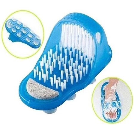 Easyfeet Voetmassage Slippers - Easy Feet Bad Slippers Met Eelt Scrub Puimsteen - Eeltverwijderaar Massage - Voetmassageapparaat