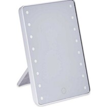 Vergrotende Spiegel met Led Wit (4,8 x 21,8 x 16,8 cm)