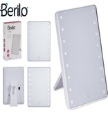 Berilo Vergrotende Spiegel met Led Wit (4,8 x 21,8 x 16,8 cm)