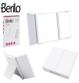 Berilo Vergrotende Spiegel met Led Wit (11,5 x 1,5 x 9,5 cm)