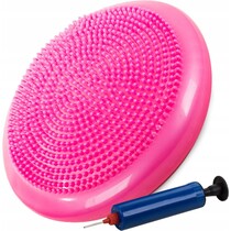 Balanskussen + Pomp - Wiebelkussen - Balansbord - Volwassenen En Kinderen - Met Pomp - 32CM - Roze
