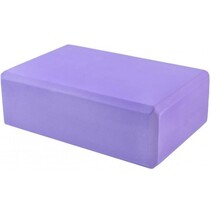 Yogablok - 15x23cm - yogablokken - schuim - yoga - Paars