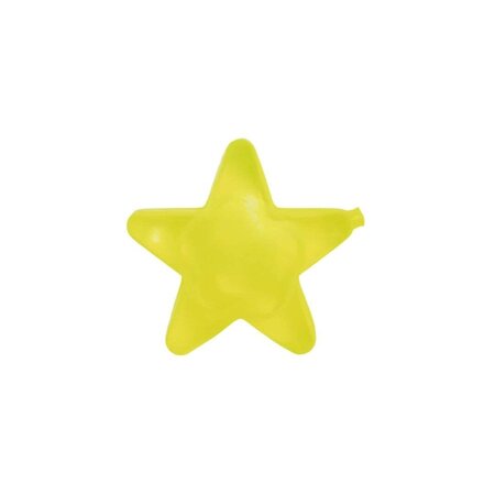 Merkloos 10 Stuks Herbruikbare Mini sterren IJsblokjes - IJsklontjes - Geel