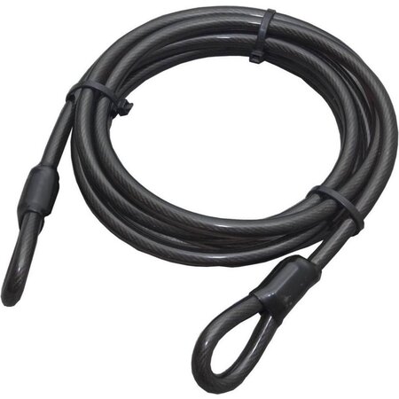 Stahlex Stahlex Staalkabel met Lussen - 1.5 meter x 8 mm - Geplastificeerd