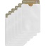 Merkloos 6x RFID bankpas beschermer - Kaarthouder Soft - Anti-Skimming - Wit