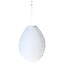 Alma Garden Alma Garden Tuinlampionnen op Zonne-Energie - 3 Stuks - 30 cm breed - 50 cm hoog – Polyester – Wit