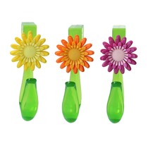 Vigar flower deurhaken set van 3 stuks - Bloem ophanghaken - Deurhaak - Bloem