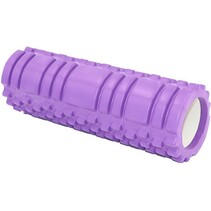 Grid Foam Roller - 30x10 Centimeter - Massage Roller - Triggerpoint Massage - Foamrollers - Yoga - Pilates - Fitness - Paars