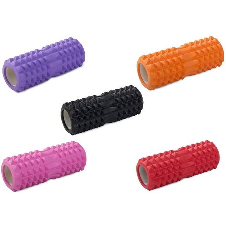 Verk Group Foamroller - Massageroller -Fitness - Crossfit - GetFit- Keep fit - 33 cm - Rood