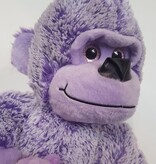Paws Gorilla knuffel - met baby Gorilla - Aap - 30 cm - Paars