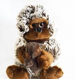 Paws Gorilla knuffel - met baby Gorilla - Aap - 30 cm - Bruin