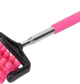 Banzaa Massage Roller met Uitschuifbare Stick Roze