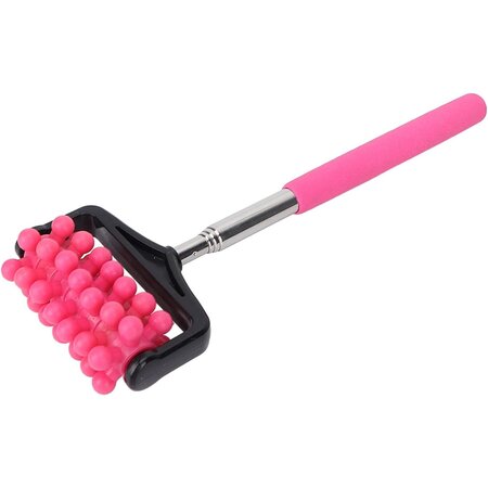 Banzaa Massage Roller met Uitschuifbare Stick Roze