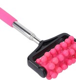 Banzaa Massage Roller met Uitschuifbare Stick Roze