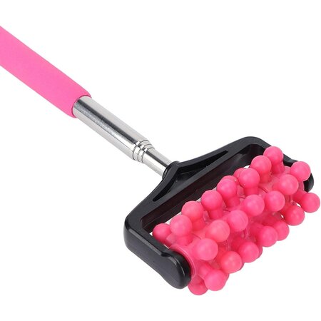 Banzaa Massage Roller met Uitschuifbare Stick Roze