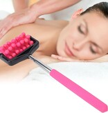 Banzaa Massage Roller met Uitschuifbare Stick Roze