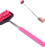 Banzaa Massage Roller met Uitschuifbare Stick Roze