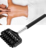 Banzaa Massage Roller met Uitschuifbare Stick Zwart