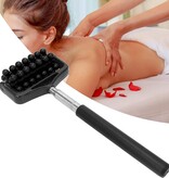 Banzaa Massage Roller met Uitschuifbare Stick Zwart