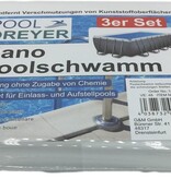 Pool Dreyer Pool Dreyer - Nano sponzen voor zwembaden - 3 Stuks - Wit