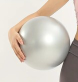 Merkloos Fitness bal - Yoga bal inclusief pomp - Pilates bal - Zwangerschapsbal - 25 cm - Grijs