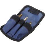 Merkloos Stappenboor of trappenboor - 3 universele stappen- of trappenboren (diameter 4-32 mm) met rechte of verticale groeven en inclusief tasje