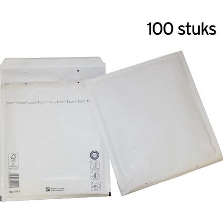 Filmar Luchtkussenenvelop Type E / 15: 220x265 Wit 100 Stuks