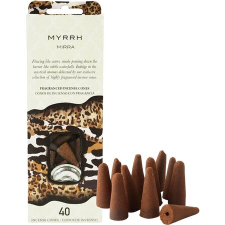 Flora Classique Wierookkegels Incense cones 40 stuks - Myrrh
