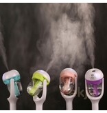 Merkloos Auto diffuser - Bevochtiger - USB Lader - Aroma therapie - Humidifier - Groen