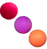 Merkloos Stressbal 3 Stuks  – Ø 6 cm - Medium Density - Paars & Roze & Oranje