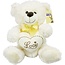 Sweety Toys Pluche beer - creme - met hart LOVE - liefde - Valentijn - Moederdag cadeau - kado vriendin - 40 cm